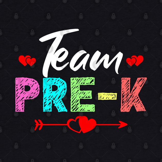 Team Pre-K Teacher by DragonTees